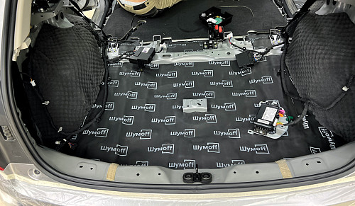 Шумоизоляция багажника Хавэйл Джолион